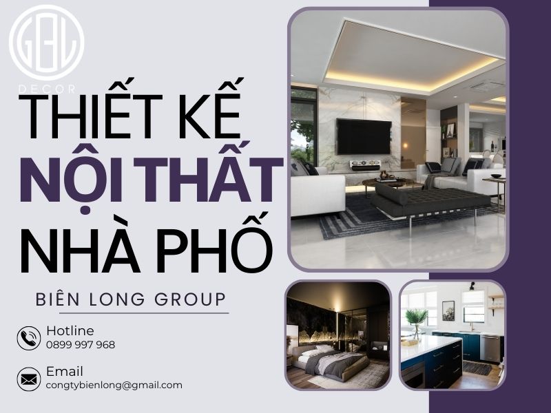 Thiết kế nội thất nhà phố
